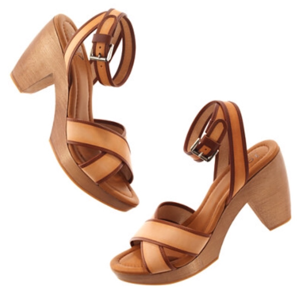 Madewell The Journey Sandal sz9, Made in Italy!